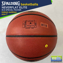Load image into Gallery viewer, SPALDING NeverFlat Series Original Indoor-Outdoor Basketball Size 7
