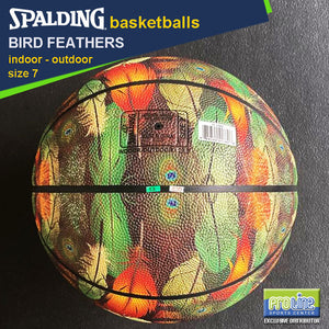 SPALDING Bird Feathers Original Indoor-Outdoor Basketball Size 7