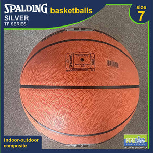 SPALDING Silver TF Original Indoor-Outdoor Basketball Size 7