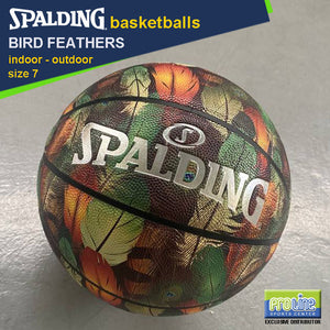 SPALDING Bird Feathers Original Indoor-Outdoor Basketball Size 7