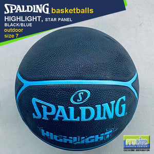 SPALDING Highlight Series Original Outdoor Basketball Size 7