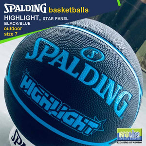 SPALDING Highlight Series Original Outdoor Basketball Size 7