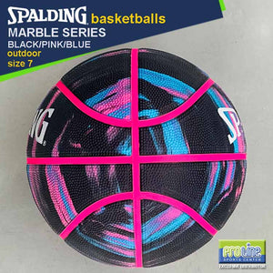 SPALDING Marble Series Outdoor Basketball Size 7 & Size 6