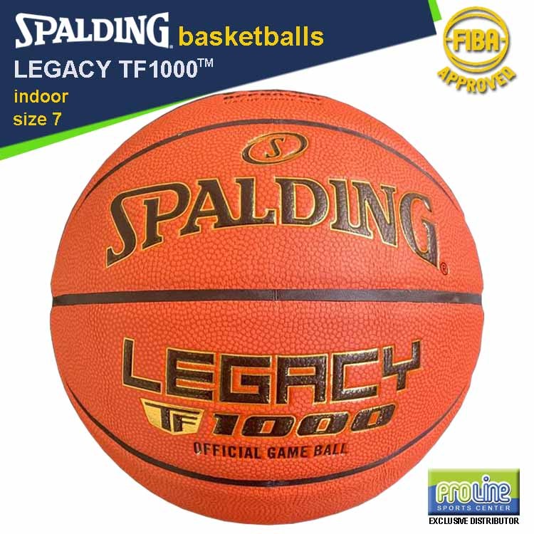 SPALDING Legacy TF1000 FIBA-Approved Original Indoor Basketball Size 7