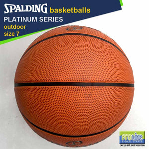 SPALDING Platinum Series Original Outdoor Basketball Size 7