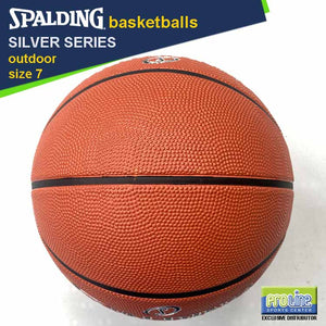 SPALDING Silver Series Original Outdoor Basketball Size 7