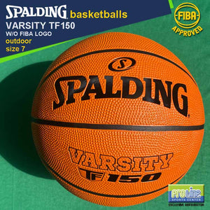 SPALDING Varsity TF150 FIBA-Approved Original Outdoor Basketball Size 7, Size 6 & Size 5