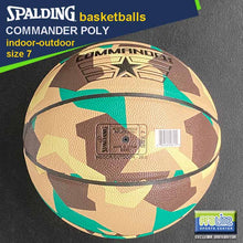 Load image into Gallery viewer, SPALDING Commander Original Indoor-Outdoor Basketball Size 7
