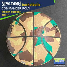 Load image into Gallery viewer, SPALDING Commander Original Indoor-Outdoor Basketball Size 7
