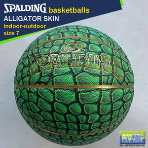 SPALDING Alligator Skin Original Indoor-Outdoor Basketball Size 7