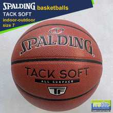 Load image into Gallery viewer, SPALDING Tack Soft Original Indoor-Outdoor Basketball Size 7
