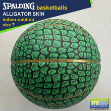 Load image into Gallery viewer, SPALDING Alligator Skin Original Indoor-Outdoor Basketball Size 7
