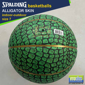 SPALDING Alligator Skin Original Indoor-Outdoor Basketball Size 7