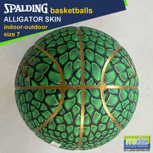 Load image into Gallery viewer, SPALDING Alligator Skin Original Indoor-Outdoor Basketball Size 7
