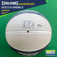 Load image into Gallery viewer, SPALDING Sketch Series Original Outdoor Basketball Size 7
