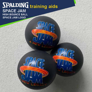 SPALDING Space Jam Limited Edition High Bounce Ball Original Accessory and Training Aid